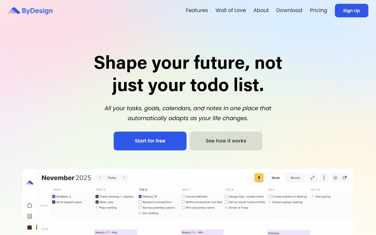 ByDesign Review (2025): Ultimate All-in-One Planner