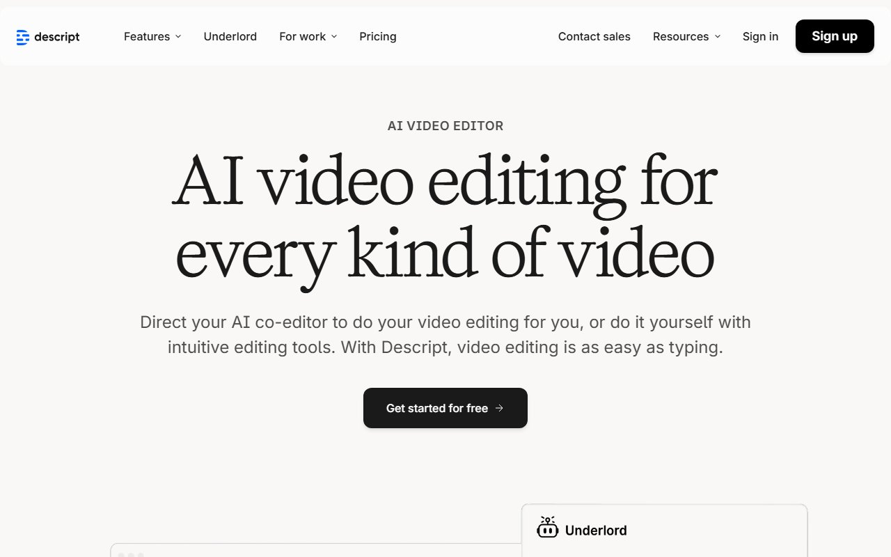Descript Review (2025): Best AI Video Editor for Creators and Teams?