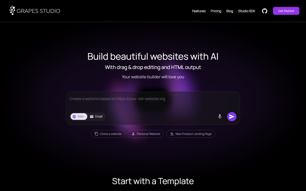 GrapesJS Review (2025): Ultimate Free Web Template Editor?