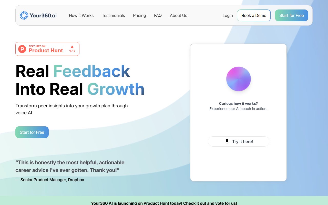 Your360 AI Review (2025): Unleash Feedback Power with Voice AI